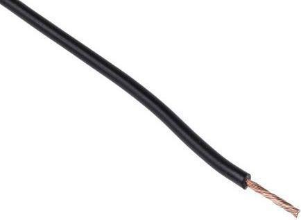Produktbild RS PRO Aderleitung 0,25mm² schwarz