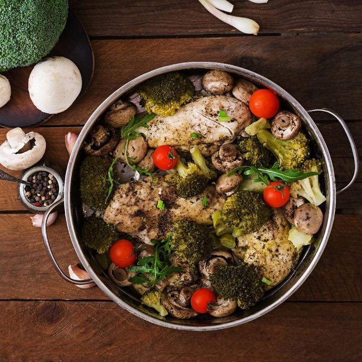 Actual product image JTI 16-piece kitchen set (24 cm, Pan set + pot set, Stainless steel)