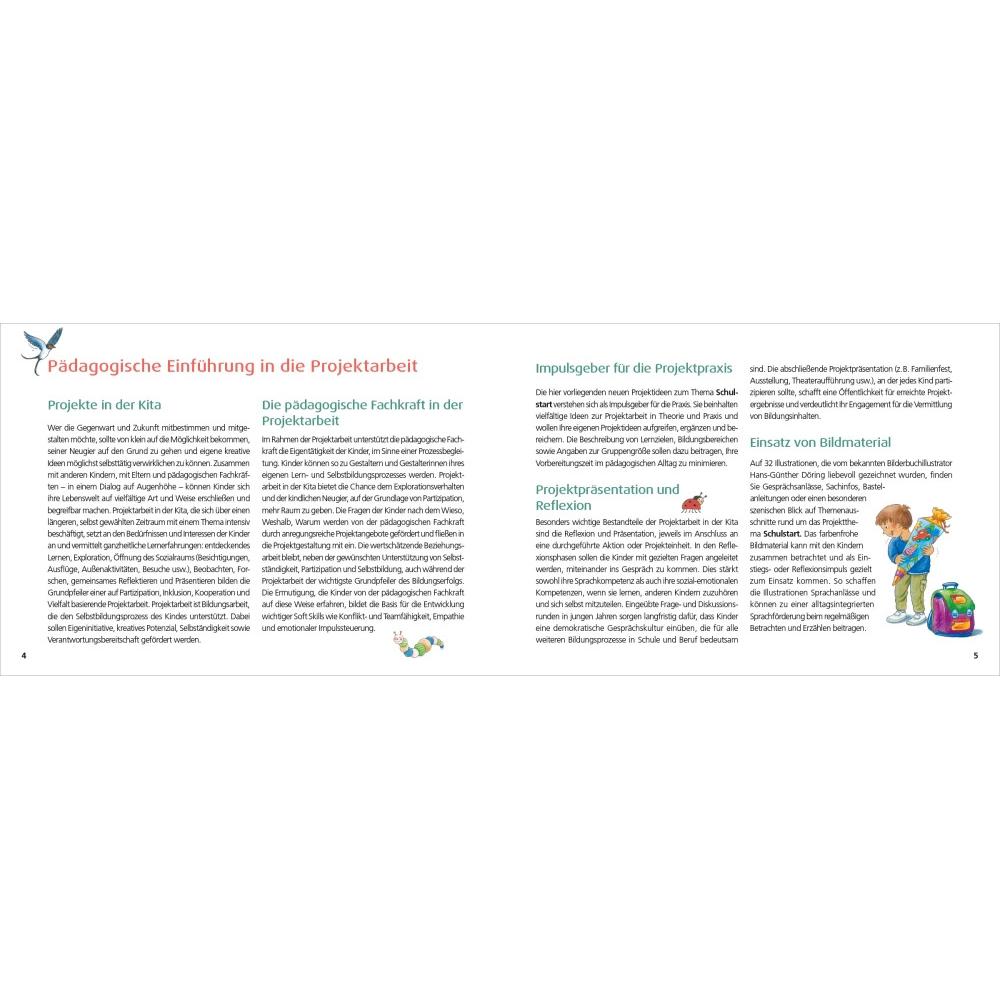 Thumbnail - Neue Projekte in der Kita: Schulstart, Fachbücher von Hans-Günther Döring, Regina Bestle-Körfer