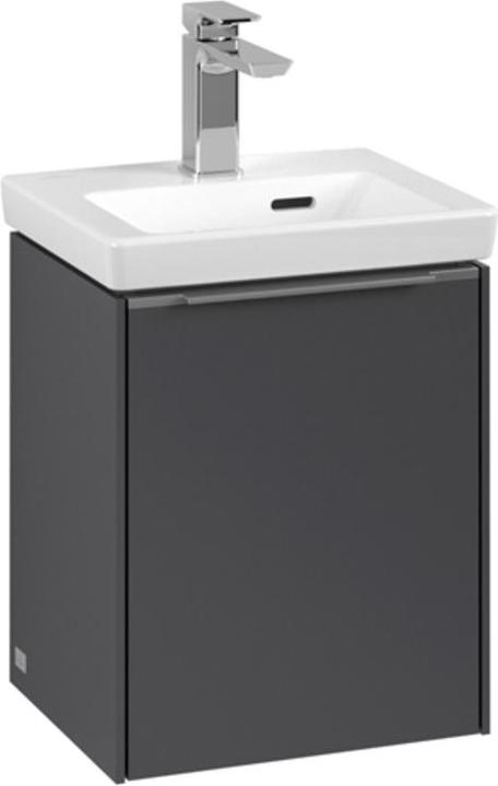 Villeroy & Boch Subway 3.0, washbasin vanity unit, 351x429x309 mm, 1 door stop (hinge) right, C5 (35 x 31 x 43 cm)