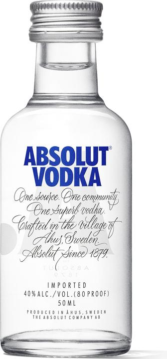 Image du produit Absolut Vodka (1 x 5 cl)