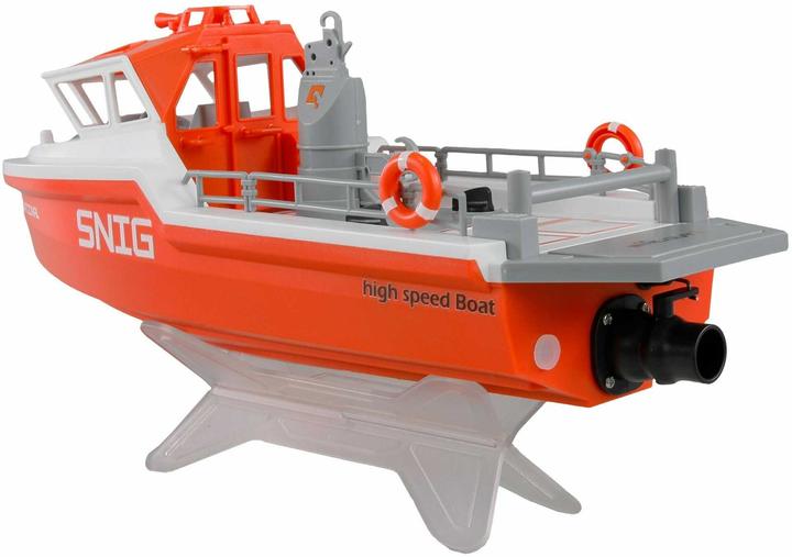 Actual product image Amewi Rettungsboot brushless Jetantrieb 320mm RTR weiss/orange