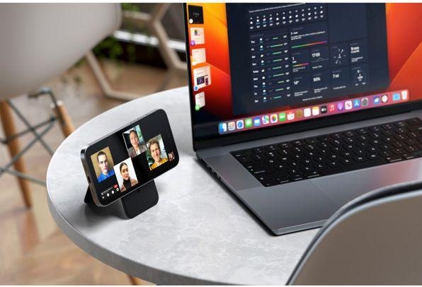Immagine prodotto Satechi Magnetic Wallet Stand (Apple iPhone 14 Plus, Apple iPhone 13, Apple iPhone 14 Pro, Apple iPhone 15 Plus, Apple iPhone 15 Pro, Apple iPhone 12 Pro Max, Apple iPhone 12 Pro, Apple iPhone 14, Apple iPhone 12, Apple iPhone 13 Pro, Apple iPhone 13 Pro Max, Apple iPhone 14 Pro Max, Apple iPhone 15)