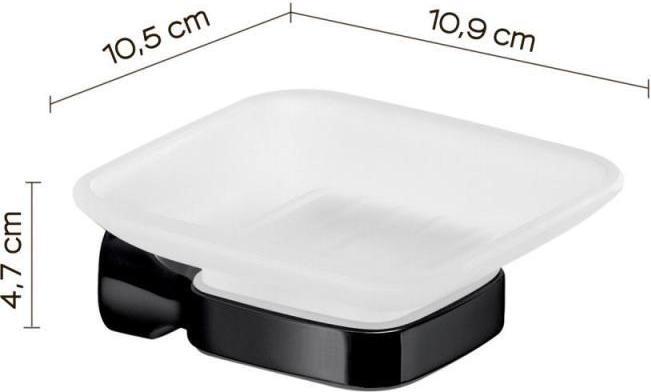 Image du produit Domoletti Amalfi Soap Holder Matt Black