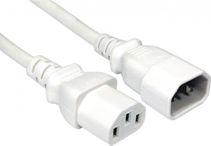 Actual product image Cables Direct CDL 5m C14 to C13 - White (5 m)