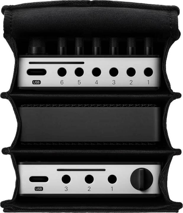 Actual product image Teenage Engineering Field accordion bag black
