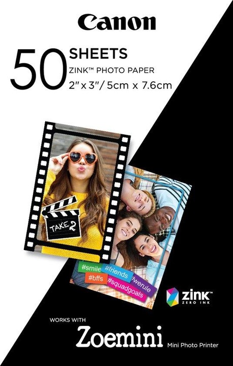 Productafbeelding Canon Zink ZP-2030 (Foto (5x7,6cm), 50 x)