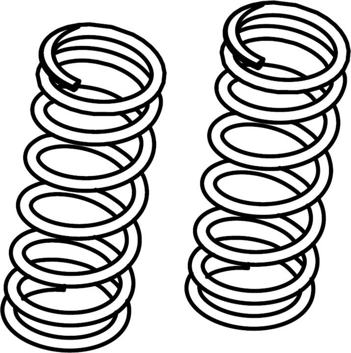 Produktbild Amewi Dämpferfedern 9T RCX10