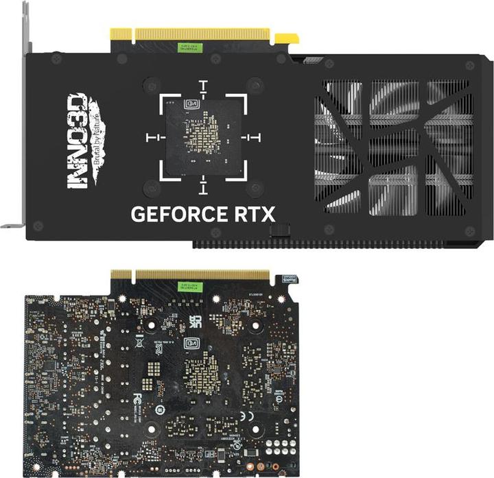 Productafbeelding Inno3D Geforce RTX 4060 TI 16 GB Twin X2 grafische kaart - 16 GB GDDR6, 1x HDMI, 3x DP (16 GB)