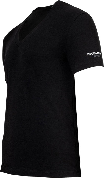 Produktbild Dsquared2 T-Shirt Casual Bequem sitzend TWIN PACK V-NECK T-SHIRT (M)