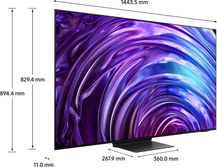 Actual product image Samsung TQ65S95DAT (65", S95D, OLED, 4K)