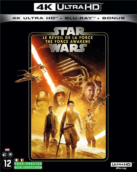 Immagine prodotto Disney Star Wars - Il risveglio della forza - Line Look (francese) - 4K Blu Ray (4k Blu-ray, 2015, Francese)
