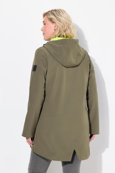 Produktbild Ulla Popken HYPRAR Long-Softshelljacke, wasserabweisend, A-Linie (46, 48)
