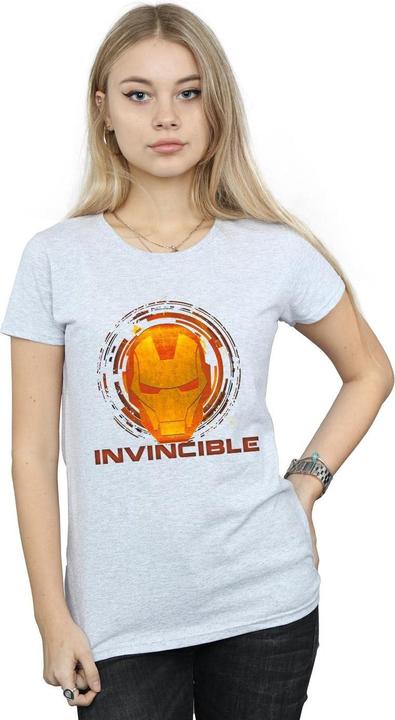 Image du produit - T-shirt IRON MAN INVINCIBLE - Femme (S)