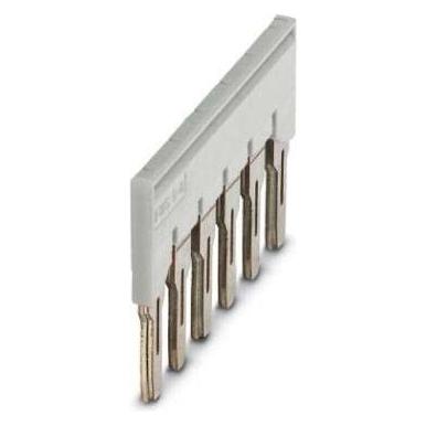 Phoenix Contact Steckbrücke FBS 6-8 GY FBS 6-8 GY Inhalt: 10 St., Elektronikkabel + Stecker, Grau