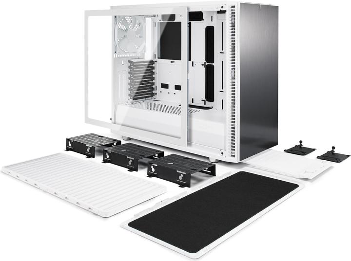 Produktbild Fractal Define S2 - White TG (ATX, E-ATX, mATX, Mini-ITX)