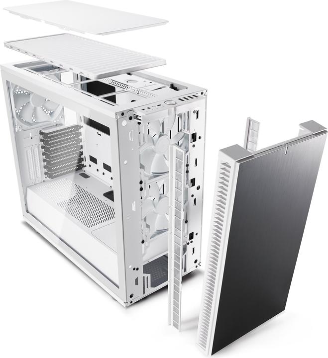 Produktbild Fractal Define S2 - White TG (ATX, E-ATX, mATX, Mini-ITX)
