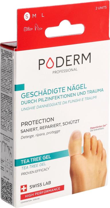 Actual product image Poderm Toe protection cap for damaged nails (Decompression, 202.50 ml)