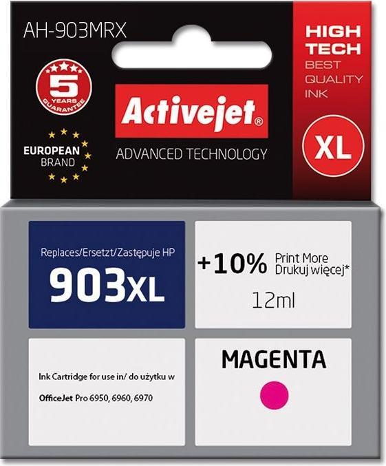 Productafbeelding Activejet AH-903MRX - inkt op pigmentbasis - Paars - HP - OfficeJet Pro 6950 - 6960 -. (M)