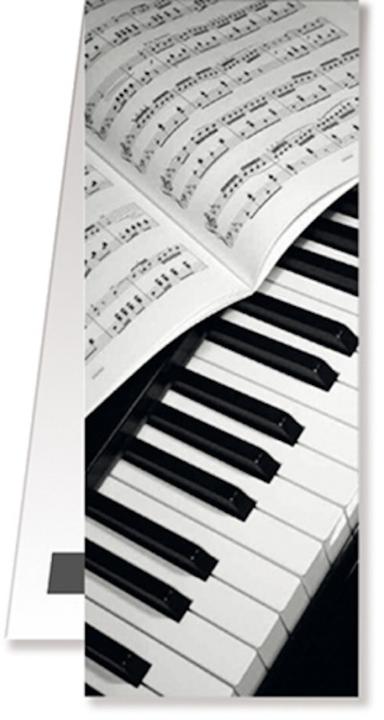 Image du produit Vienna World Marque-page piano/feuille de musique magnétique (1 x)