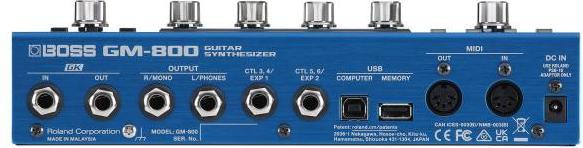 Actual product image BOSS (Electronics) GM-800
