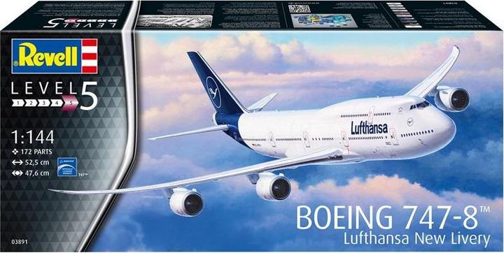 Actual product image Revell Boeing 747-8 New Livery