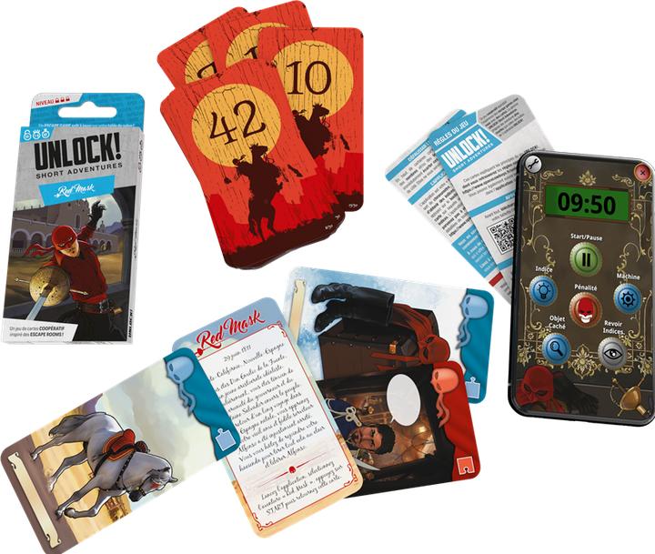 Immagine prodotto Asmodée Sblocca! Avventure brevi Maschera rossa (Francese)