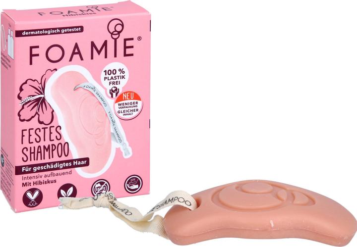 Produktbild Foamie Festes Shampoo Hibiskiss (Festes Shampoo)