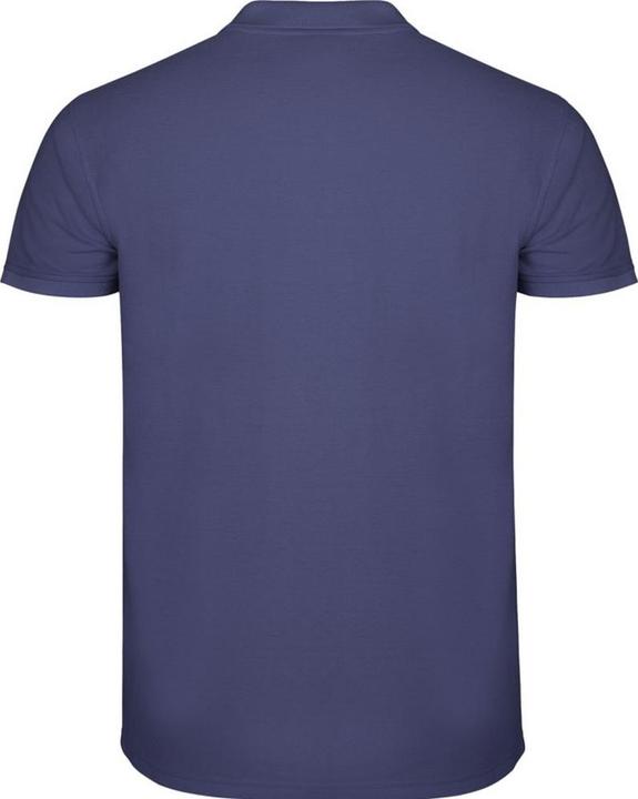 Actual product image Alpinia Mens Star Short-Sleeved Polo Shirt (S)
