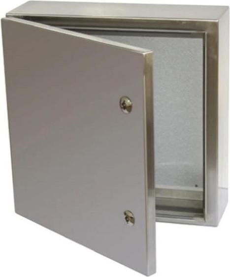 Actual product image RS PRO 304 S/Steel IP66 Wall Box 400x400x150mm