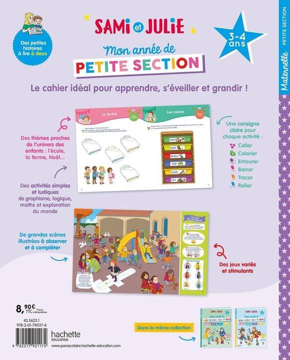 Immagine prodotto Mon année de petite section, 3-4 ans (Francese, Marcel Caroline, 2025)