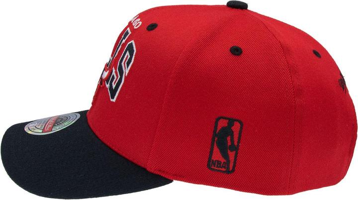 Produktbild Mitchell & Ness M&N Stretch Snapback Classic Red Cap - Chicago Bulls Rot (One Size)