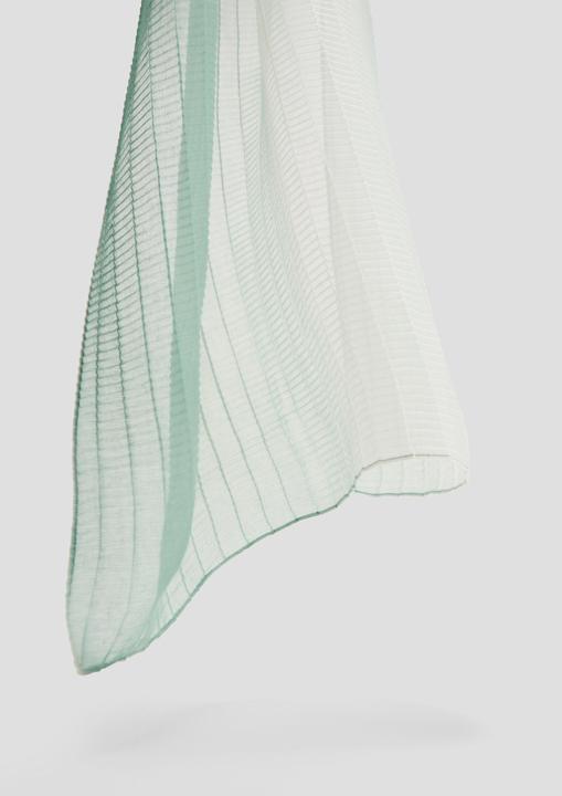 Image du produit s.Oliver Tuch Plissierter Schal mit All-over-Muster