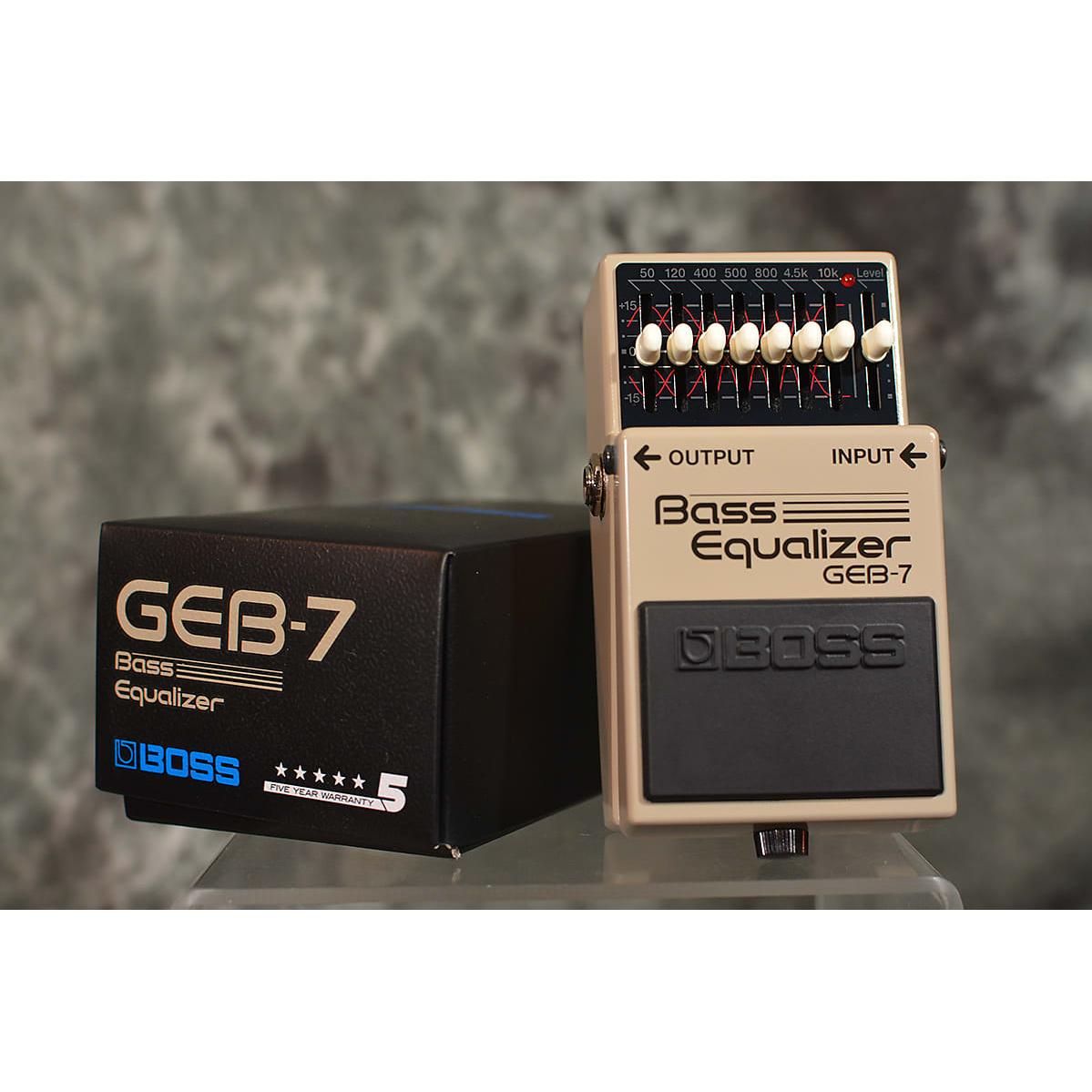 BOSS (Electronics) GEB-7 Bass Equalizer Effect Pedal - buy at Digitec