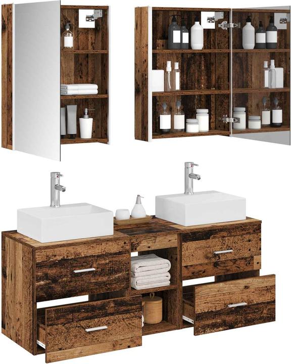 Produktbild vidaXL Badezimmermöbel-Set