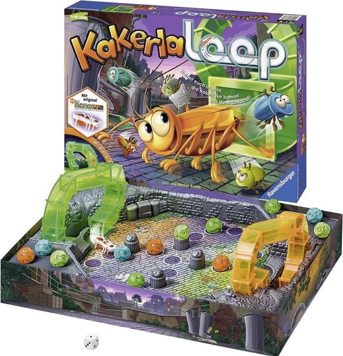 Actual product image Ravensburger cockroach loop (German)