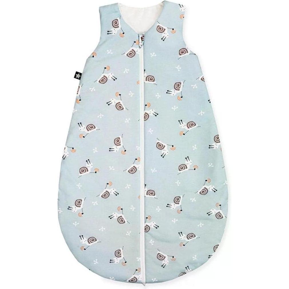Julius Zöllner, Babyschlafsack, Baby-Ganzjahresschlafsack Jersey Schnecke Gr. 80/86 (86 cm)