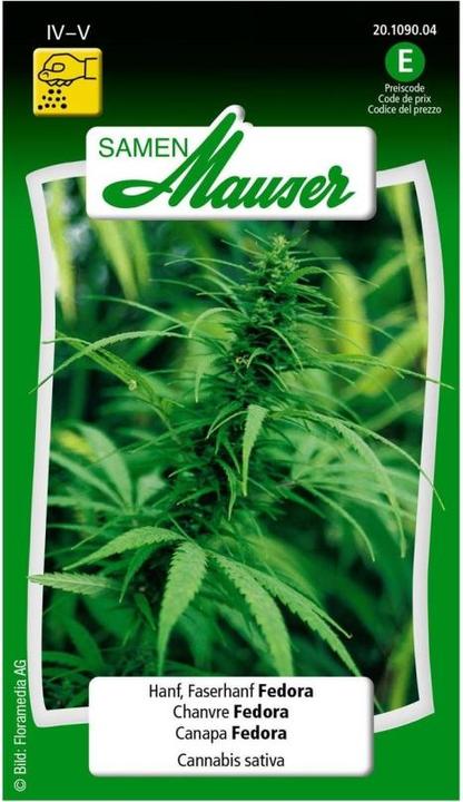 Produktbild Samen Mauser Hanf, Faserhanf Fedora (Pflanzensamen)