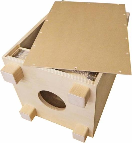 Produktbild Baff Kinder-Trommel-Hocker Cajon Bausatz 38 mit keepdrum Sitz-Pad (Trommel)
