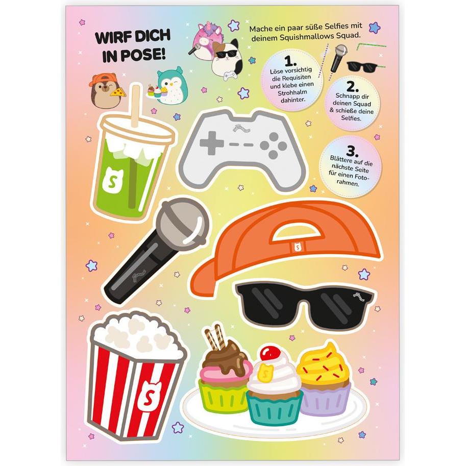 Trötsch, Sticker, Squishmallows - Basteln, Malen, Rätseln (mit über 100 Puffy