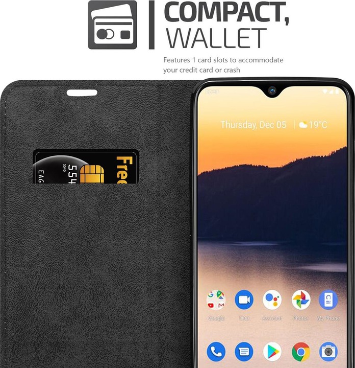 Produktbild Cadorabo Book Invisible Magnet Cover (Nokia 2.3)