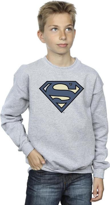 Produktbild Superman Indigo Blue Logo Sweatshirt Jungen (140, 146)