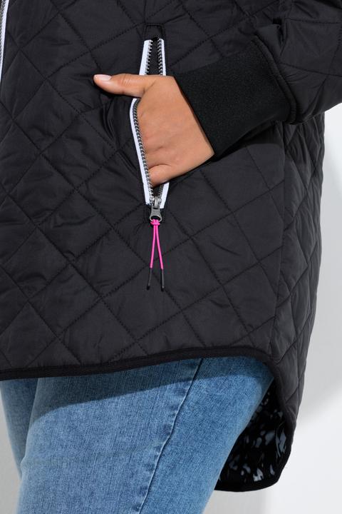 Actual product image Laurasøn Quilted Jacket Printed Lining (40)