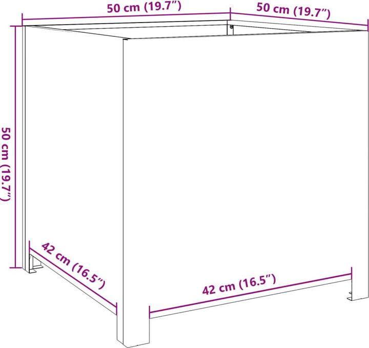 Produktbild vidaXL Pflanzkübel