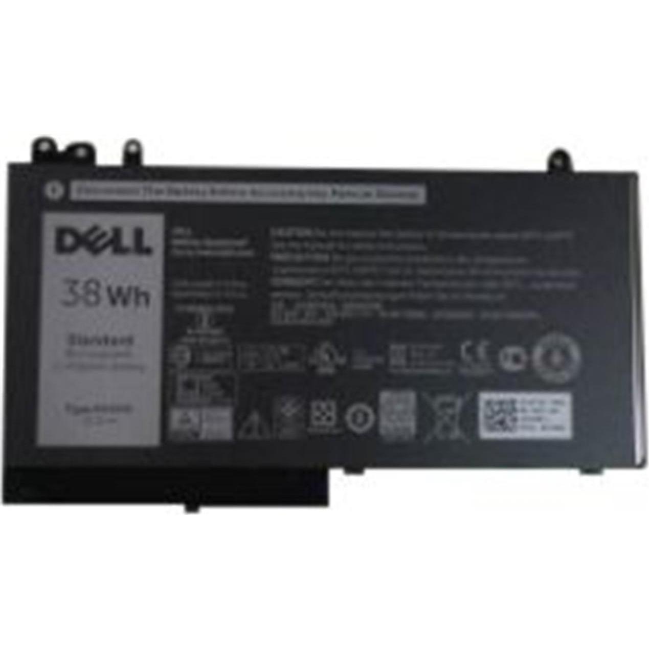 Dell Battery, 38WHR, 3 Cell (3 Zellen), Notebook Akku