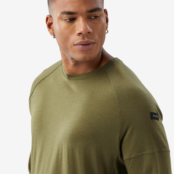 Produktbild Forclaz Langarmshirt Herren - Merino Resist grün (S)