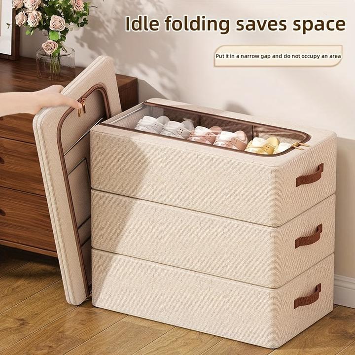 Only-Bags.Store 1 St. Stilvolle faltbare Schuhaufbewahrungsbox, perfekt für Haus und Wohnheim