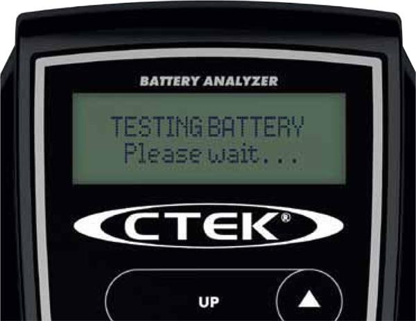 Actual product image Ctek battery analyzer