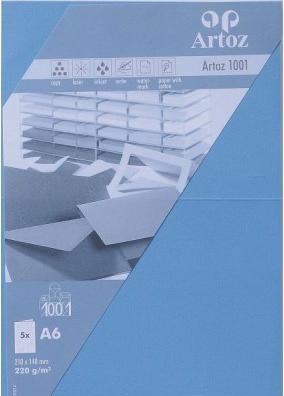 Produktbild Artoz 1001 Karten marienbla (A6, 220 g/m²)