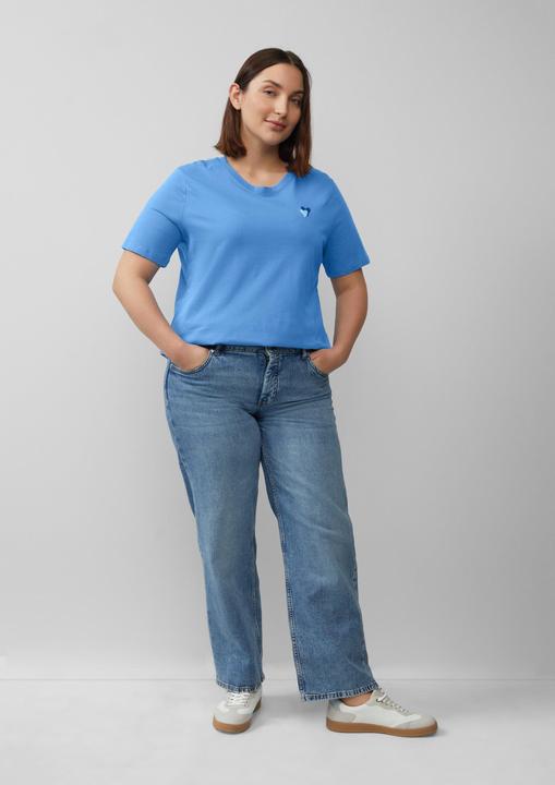 Image du produit S.Oliver T-Shirt T-Shirt mit Herz-Stickerei (44)